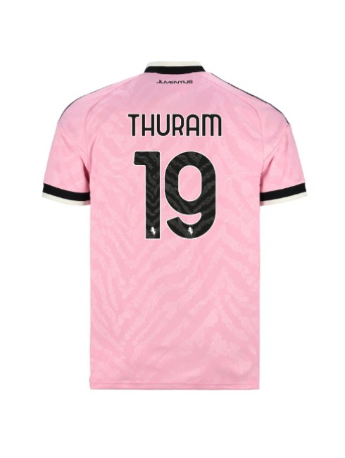Moški Nogometna dresi replika Juventus Khephren Thuram #19 Gostujoči 2026-27 Kratek rokav Moški Nogometna dresi replika Juventus Khephren Thuram #19 Gostujoči 2026-27 Kratek rokav